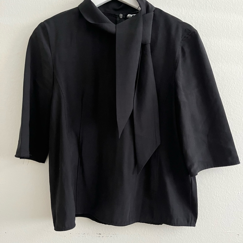 Zara blouse with scarf